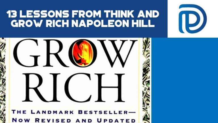 13 Lessons From Think And Grow Rich Napoleon Hill