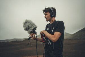 listening-with-microphone