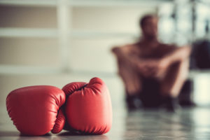 Afro-American-boxer