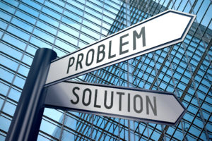 Signpost-illustration-two-arrows-problem-and-solution